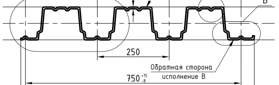 Профнастил Н-114 